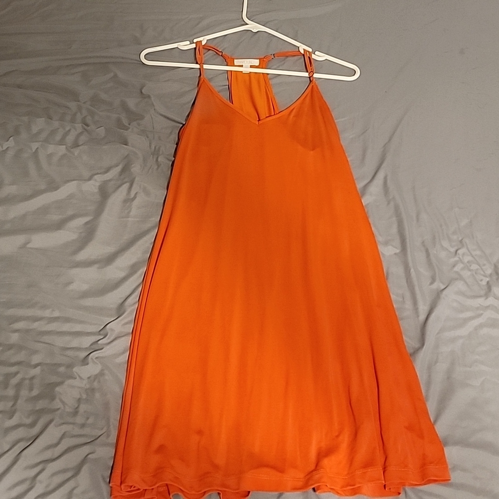 Abound Large orange mini dress
